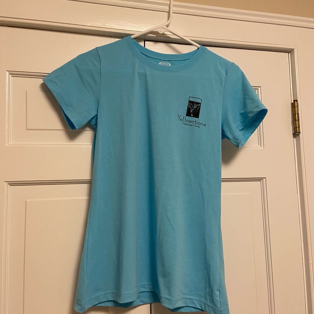 Yellowstone National Park moisture wicking t-shirt